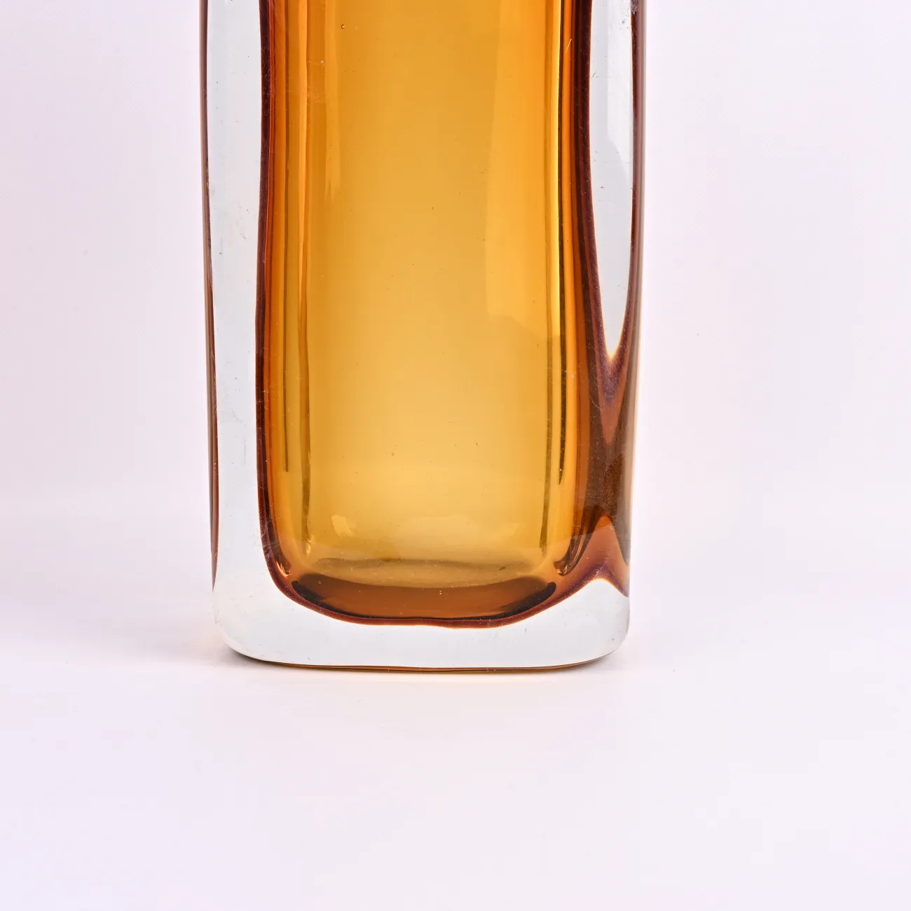 Коричневая стеклянная ваза DK_FB-ZS2049B H34