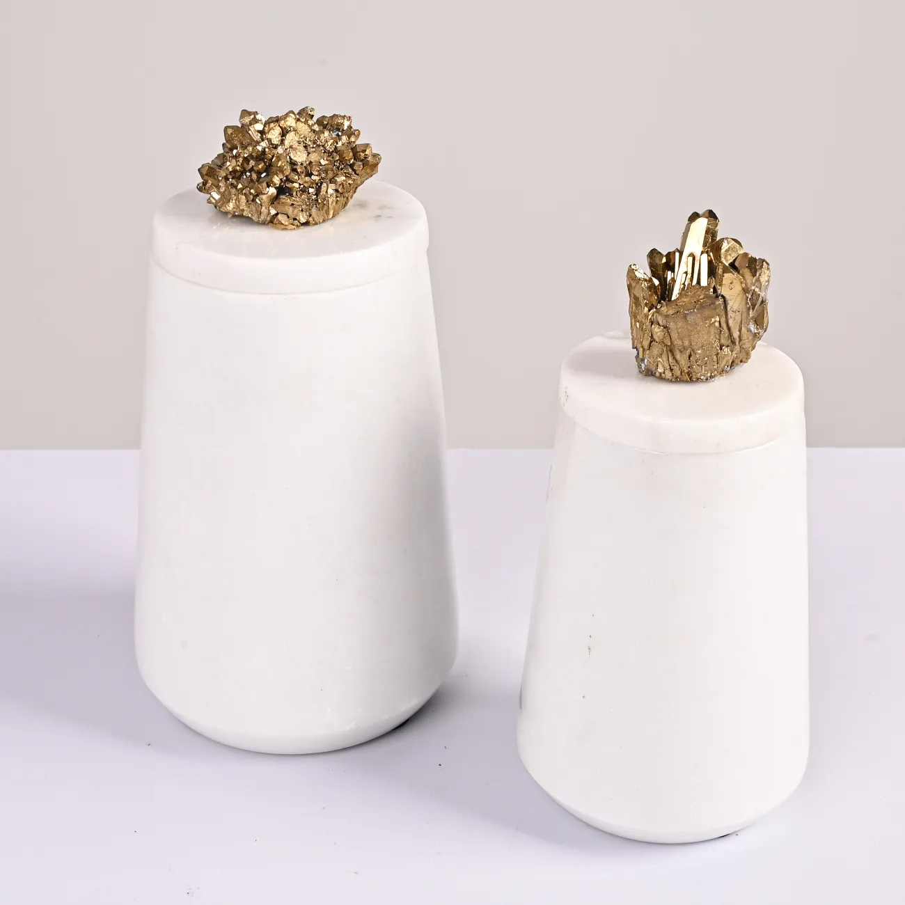 Мраморная декоративная банка LaLume FL-DB118A H20