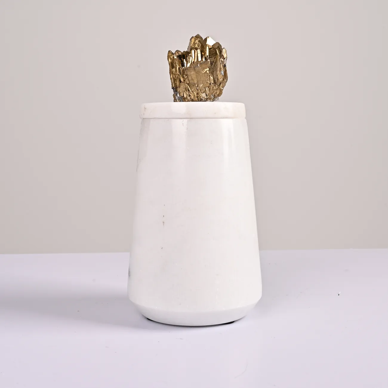 Мраморная декоративная банка LaLume FL-DB118A H20