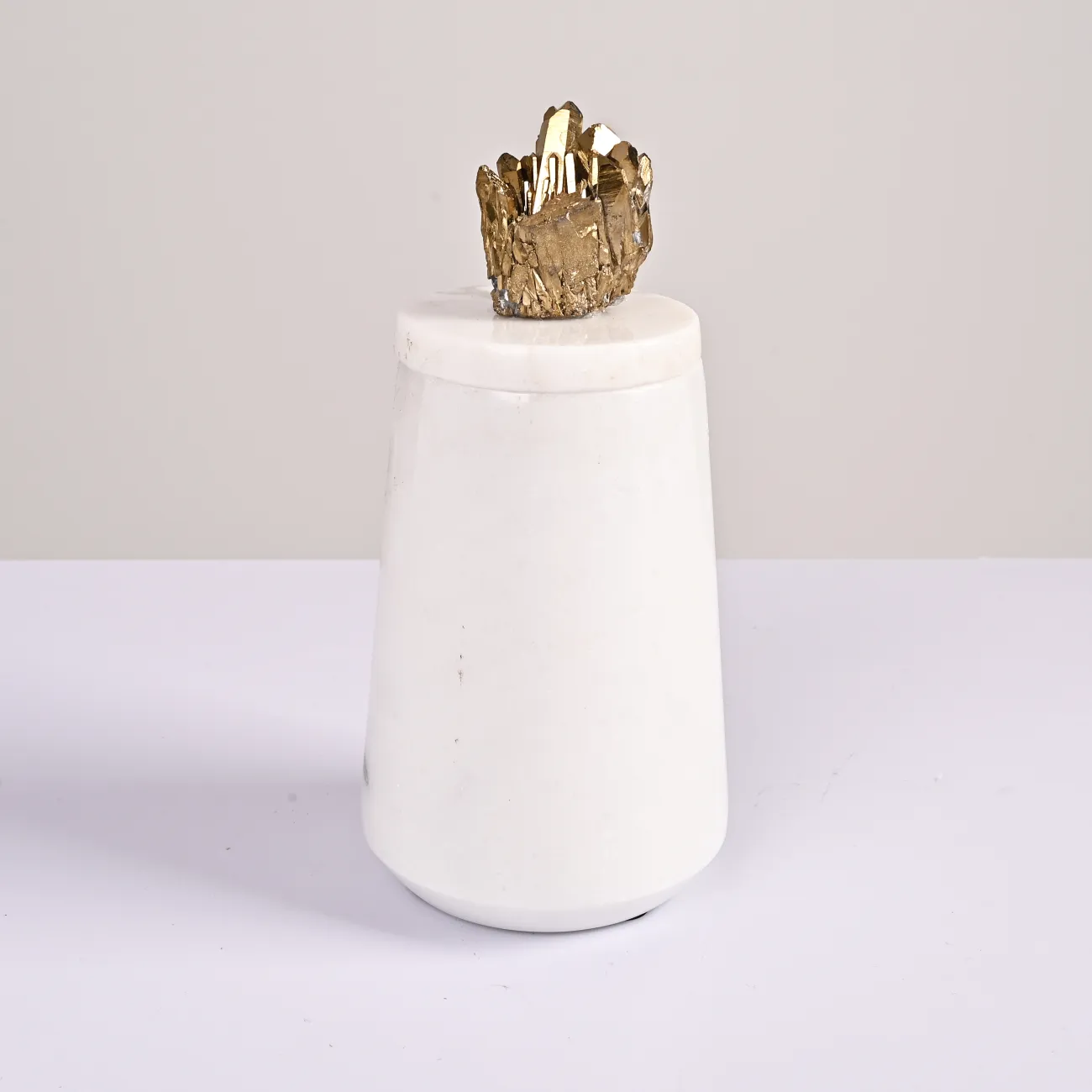 Мраморная декоративная банка LaLume FL-DB118A H20