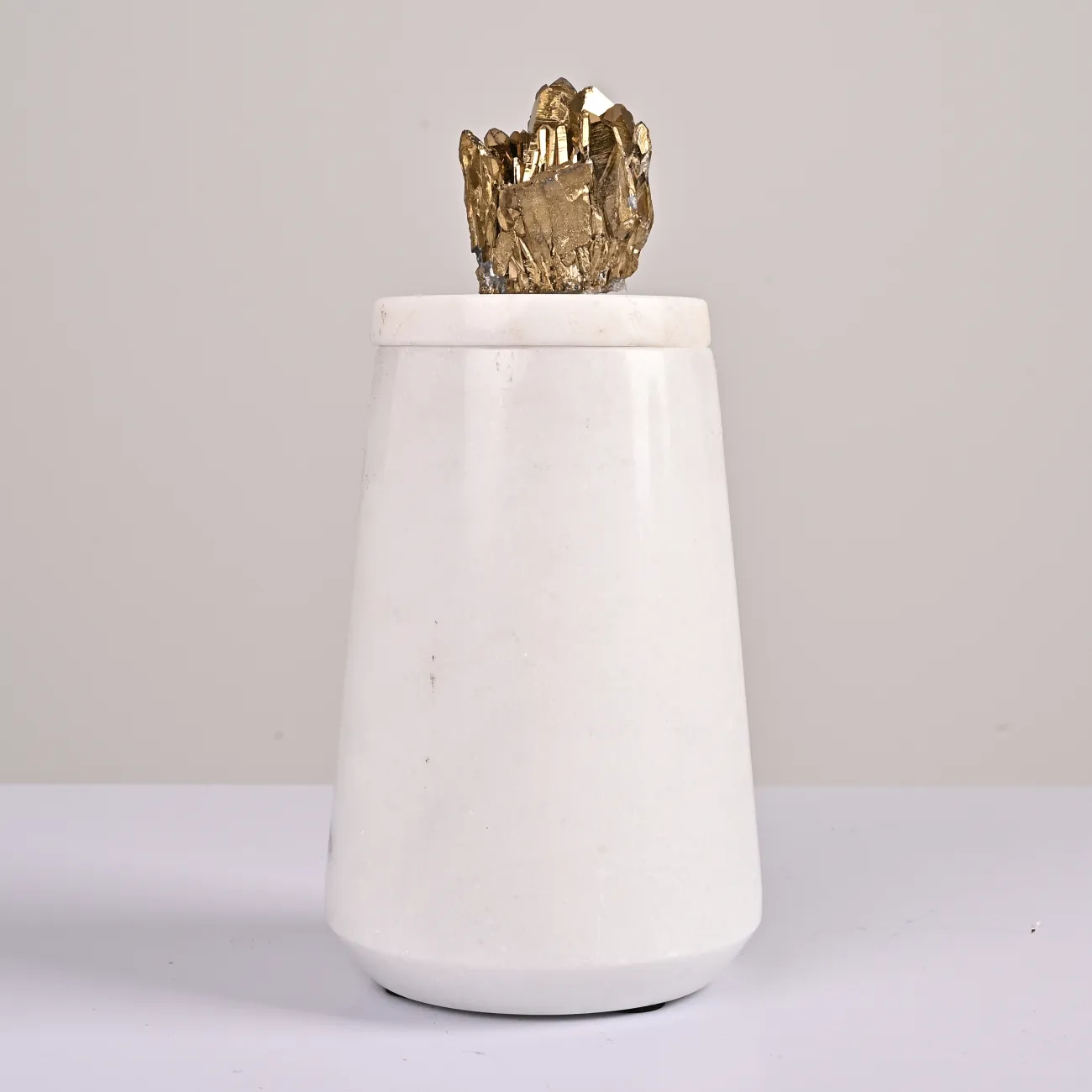 Мраморная декоративная банка LaLume FL-DB118A H20