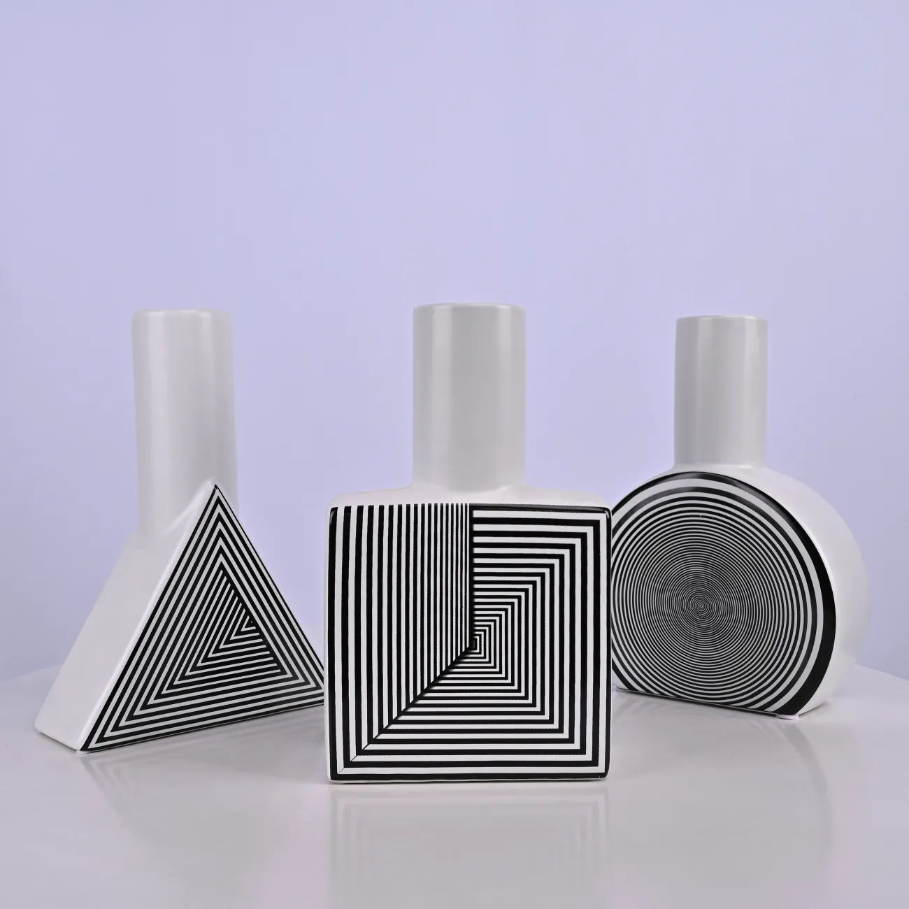 Ваза «Геометрия» LaLume DK_602906 Треугольник