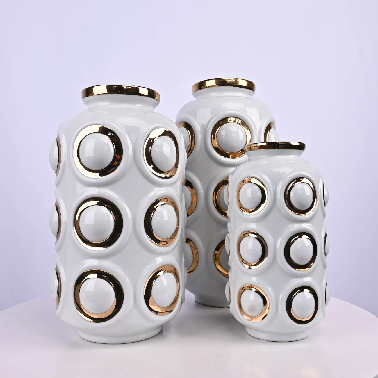 Ваза «Кольца» LaLume DK_300103 H34