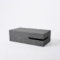 Серая простая декоративная коробка LaLume DK_FB-PG2003C L25