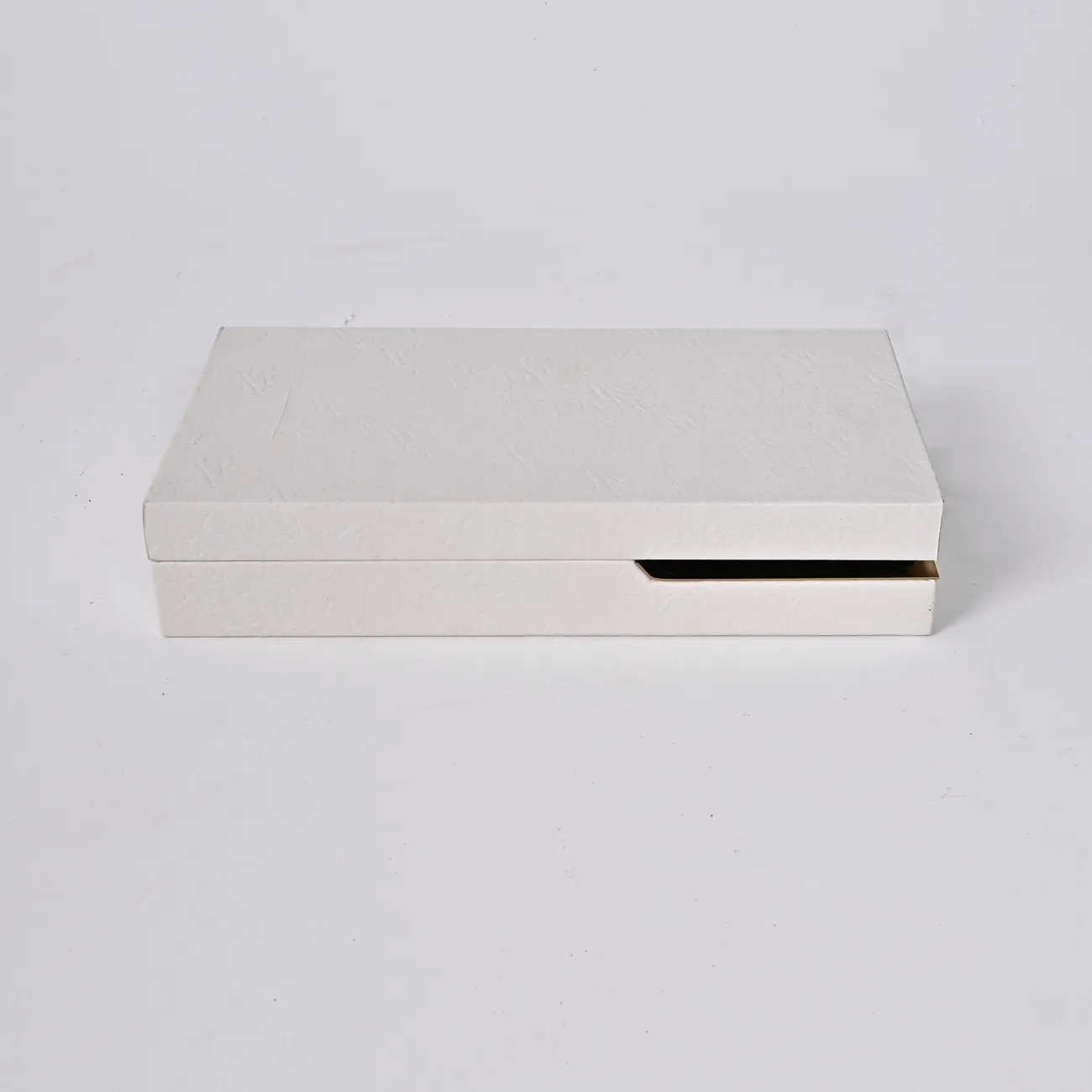 Белая простая декоративная коробка LaLume DK_FB-PG2001C L36