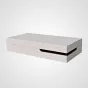 Белая простая декоративная коробка LaLume DK_FB-PG2001C L36