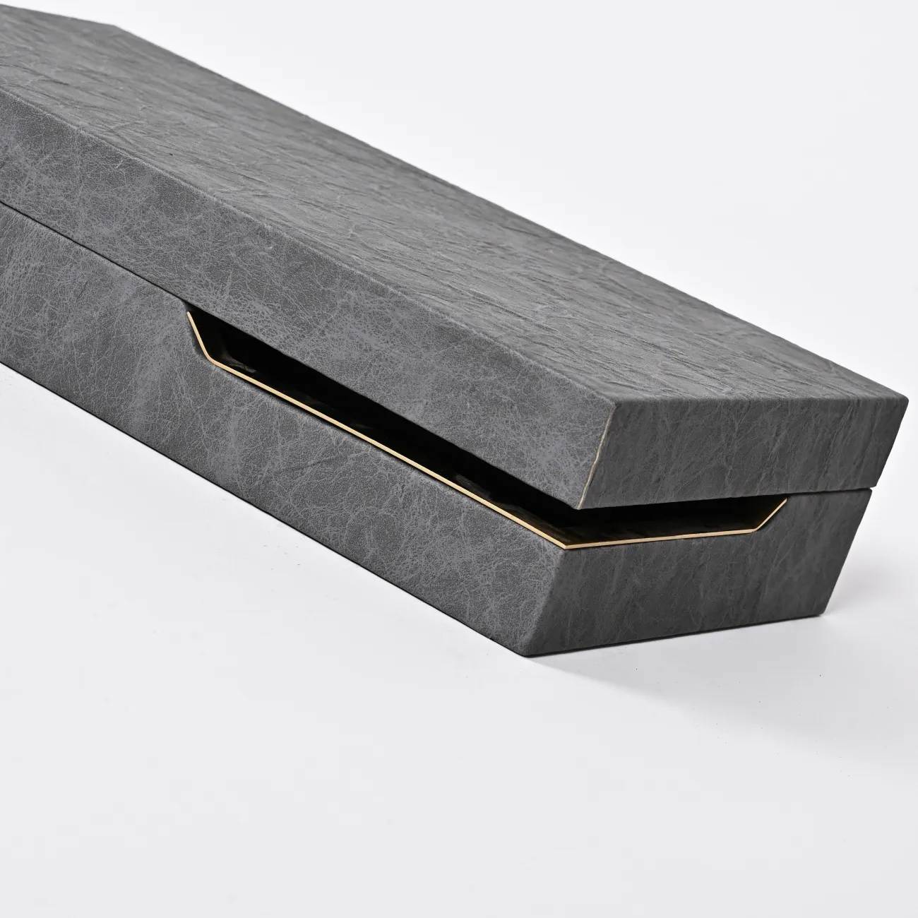 Серая простая декоративная коробка LaLume DK_FB-PG2003C L36