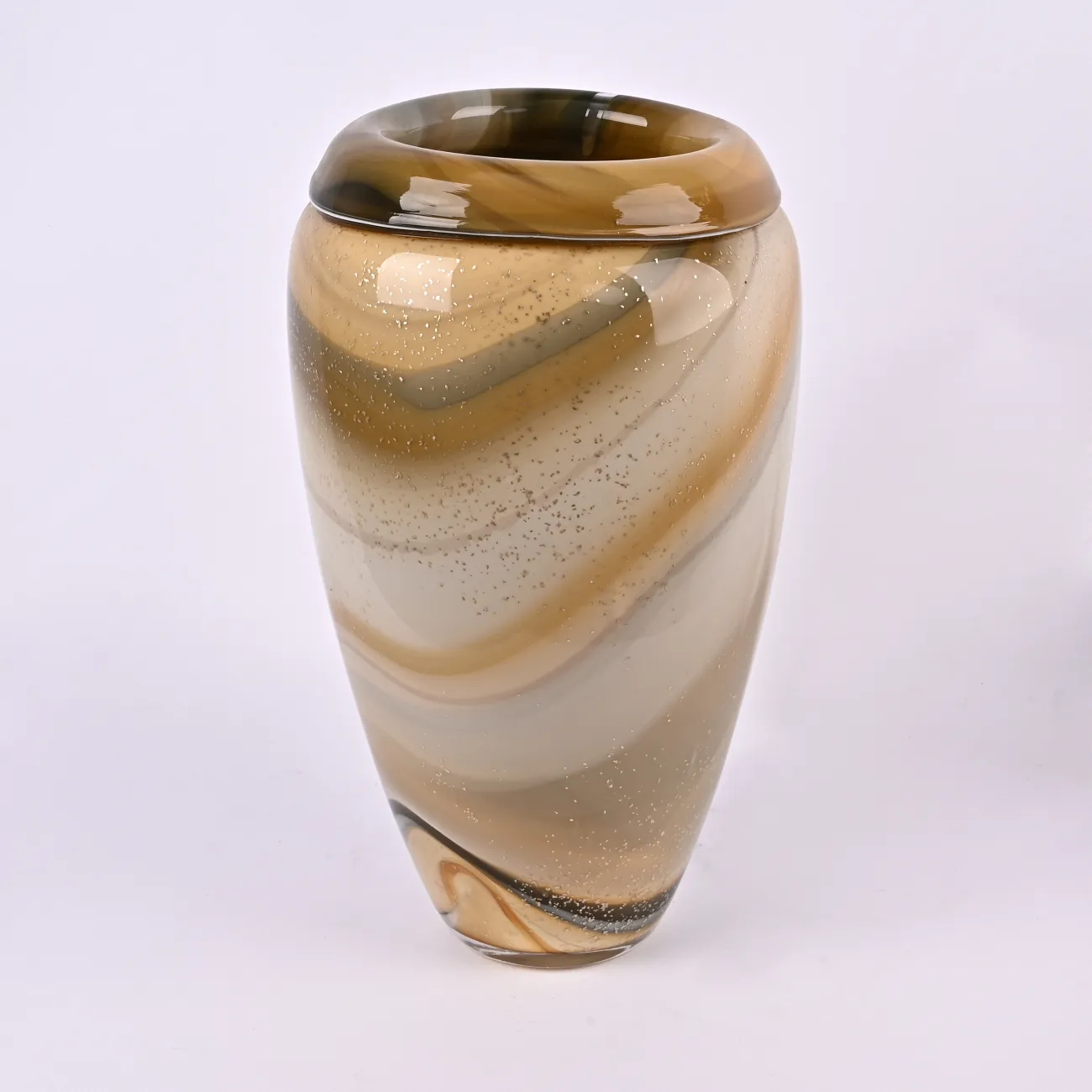 Ваза «Marble glass» LaLume DK_FL-ZS289B H34