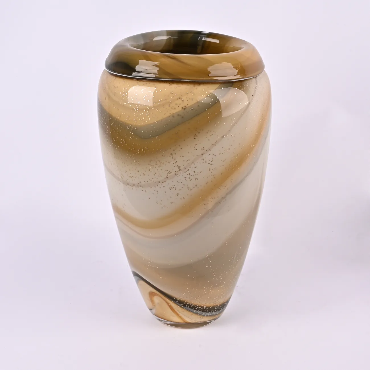 Ваза «Marble glass» LaLume DK_FL-ZS289B H34