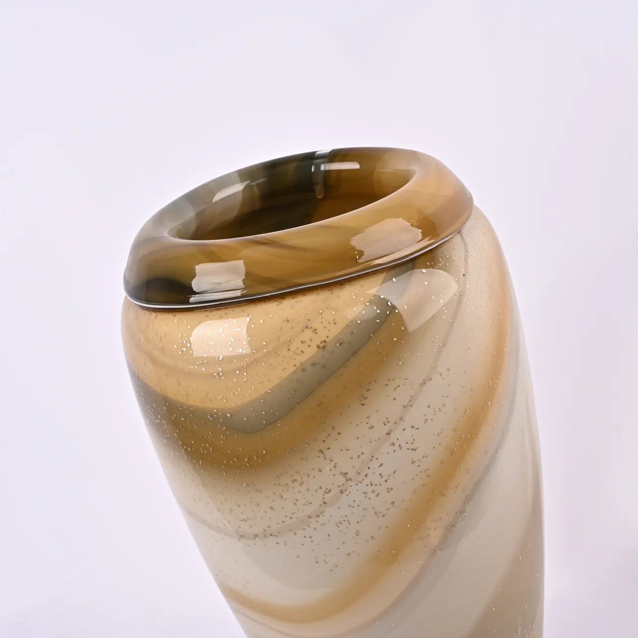 Ваза «Marble glass» LaLume DK_FL-ZS289B H34