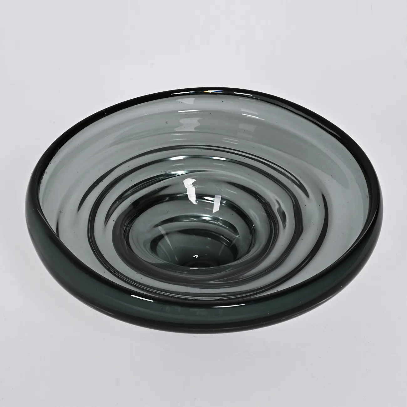 Ваза «Спираль» LaLume DK_FB-ZS2041B Серый H11.5