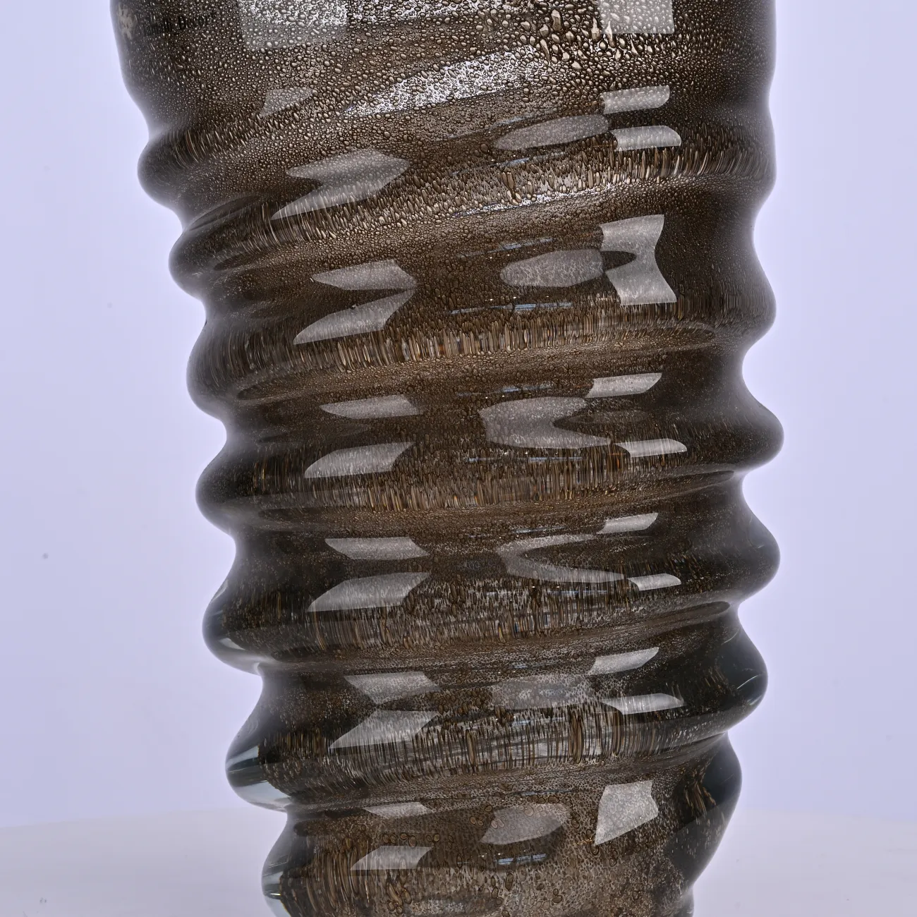 Ваза «Спираль» LaLume DK_FB-ZS2041B Коричневый H31