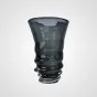 Ваза «Спираль» LaLume DK_FB-ZS2041B Серый H31