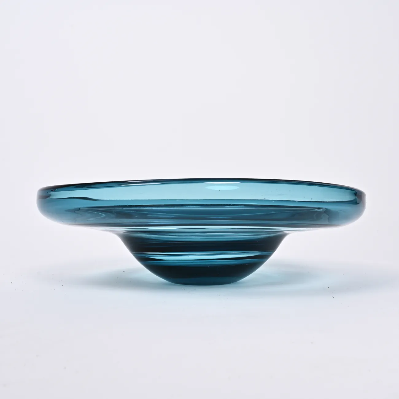 Стеклянная чаша в форме синего круга LaLume DK_FB-ZS2058A