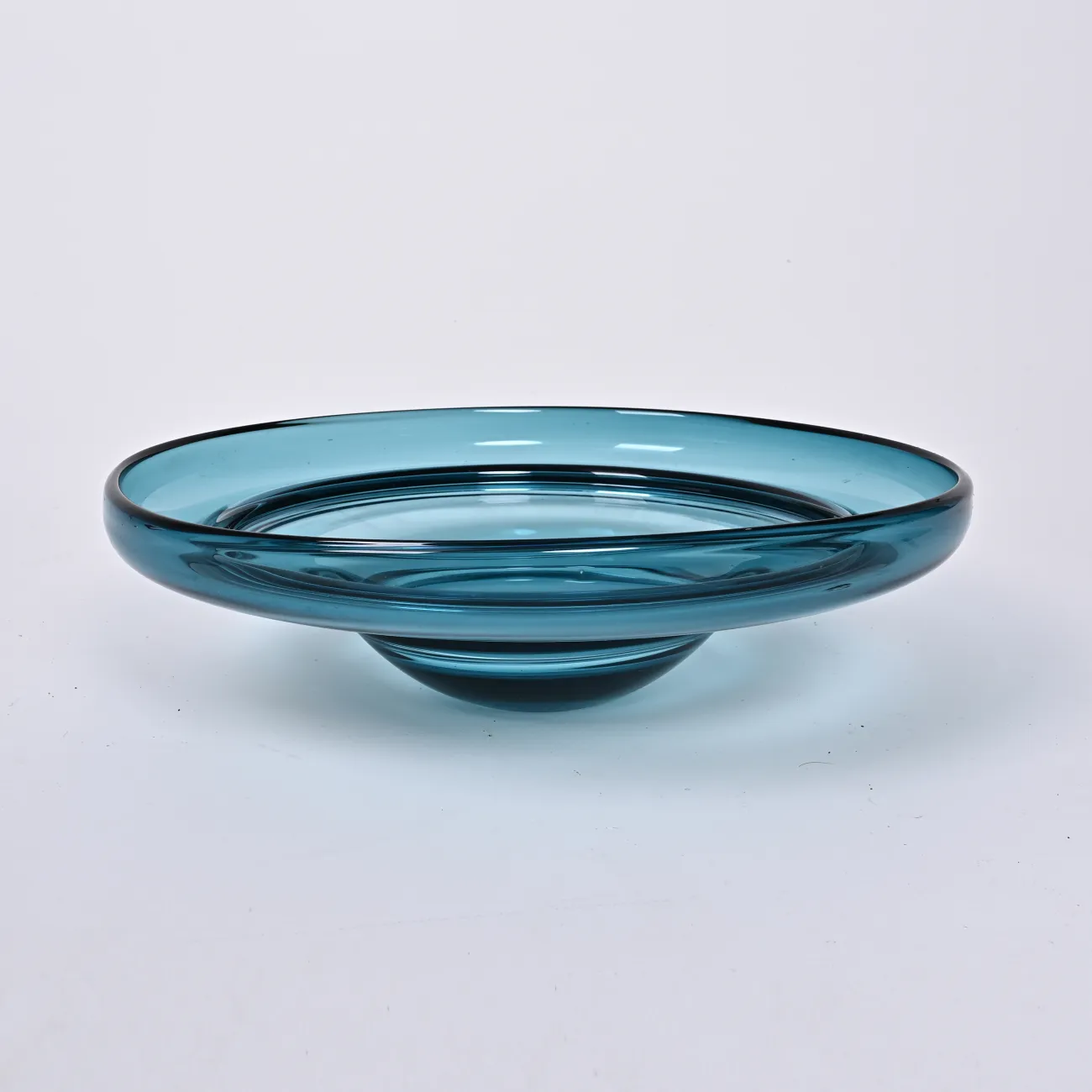 Стеклянная чаша в форме синего круга LaLume DK_FB-ZS2058A