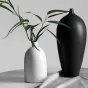 Керамическая ваза с узким горлом Smooth