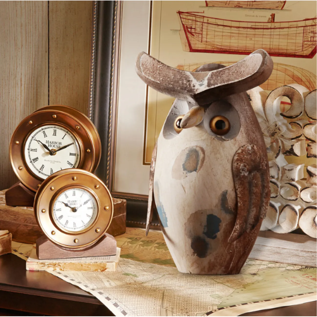 Декоративная Сова из смолы Mind