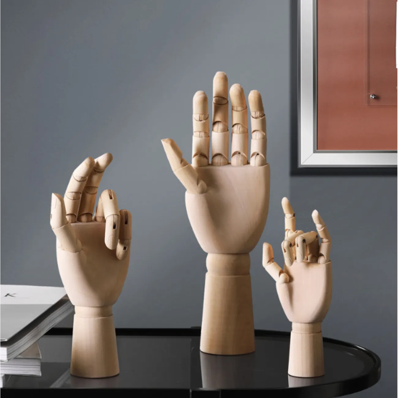 Деревянные статуэтки ручной работы 