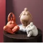 Статуэтка скандинавского стиля полная женщина Bbw