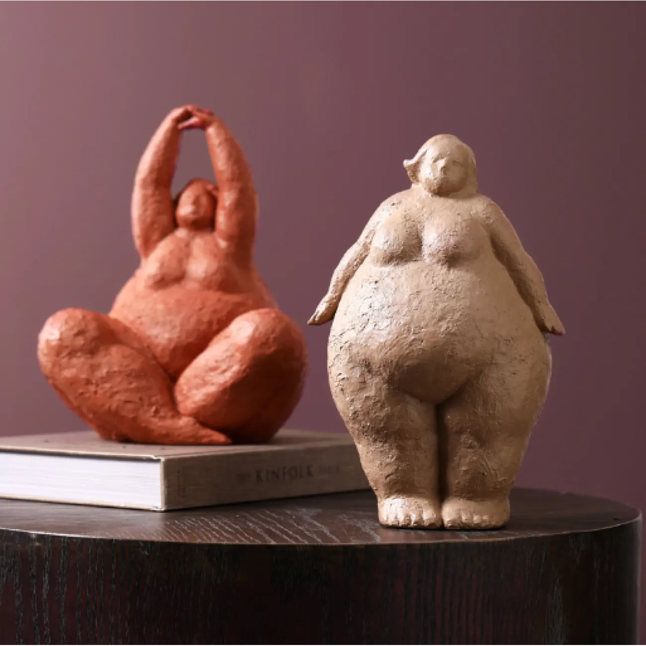 Статуэтка скандинавского стиля полная женщина Bbw