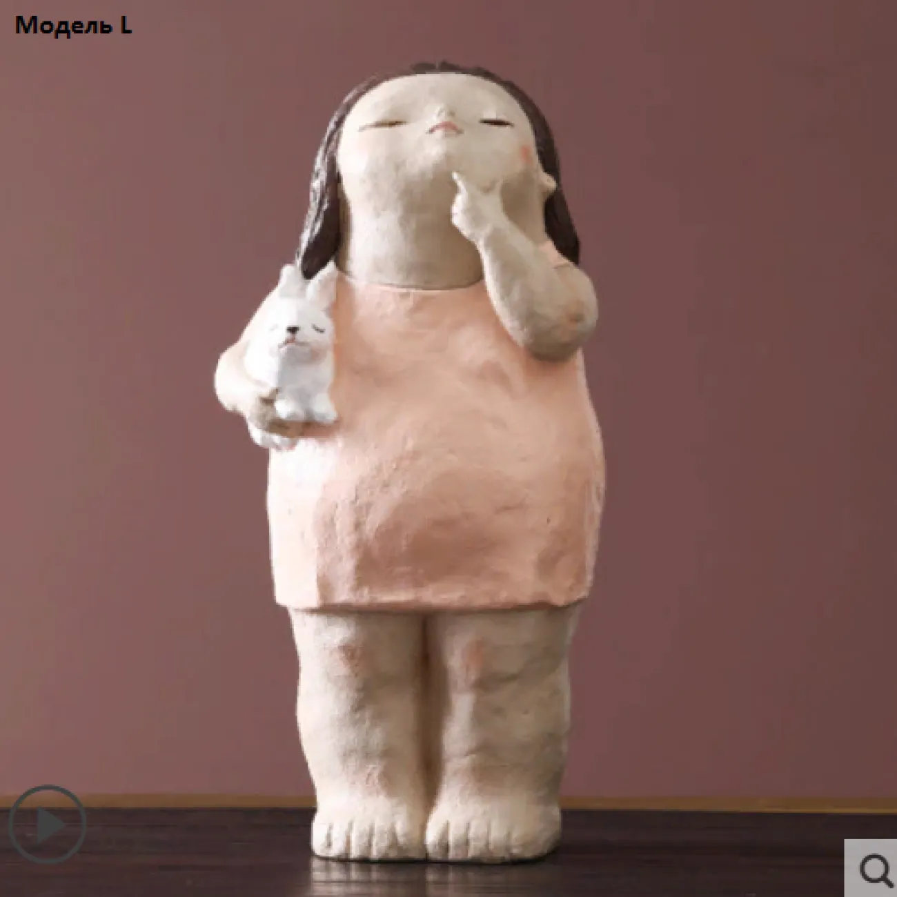 Статуэтка скандинавского стиля полная женщина Bbw