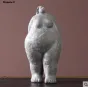 Статуэтка скандинавского стиля полная женщина Bbw