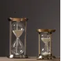 Скандинавские творческие металлические песочные часы Aquarium 