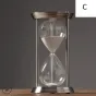 Скандинавские творческие металлические песочные часы Aquarium 
