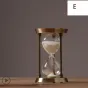 Скандинавские творческие металлические песочные часы Aquarium 