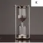 Скандинавские творческие металлические песочные часы Aquarium 