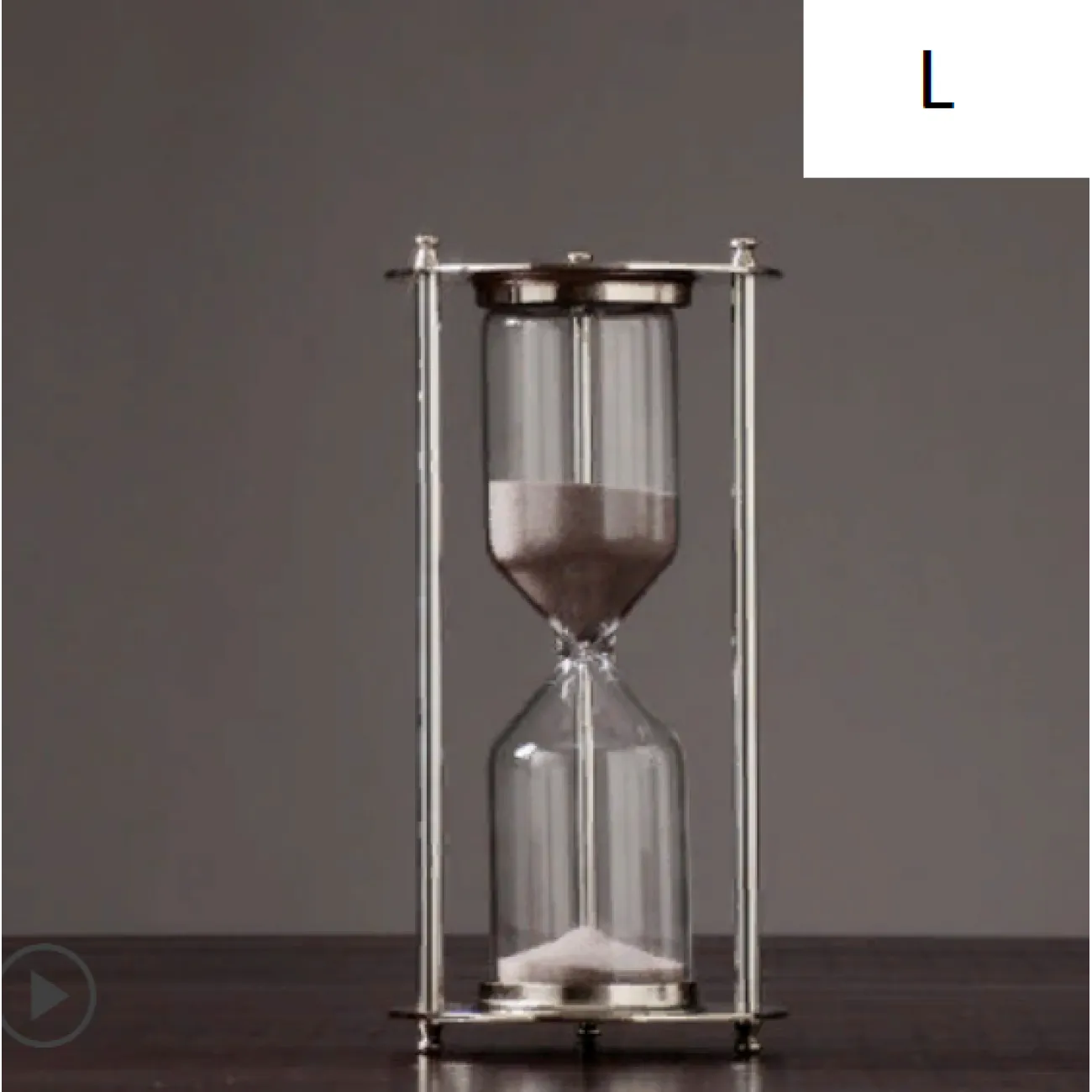 Скандинавские творческие металлические песочные часы Aquarium 