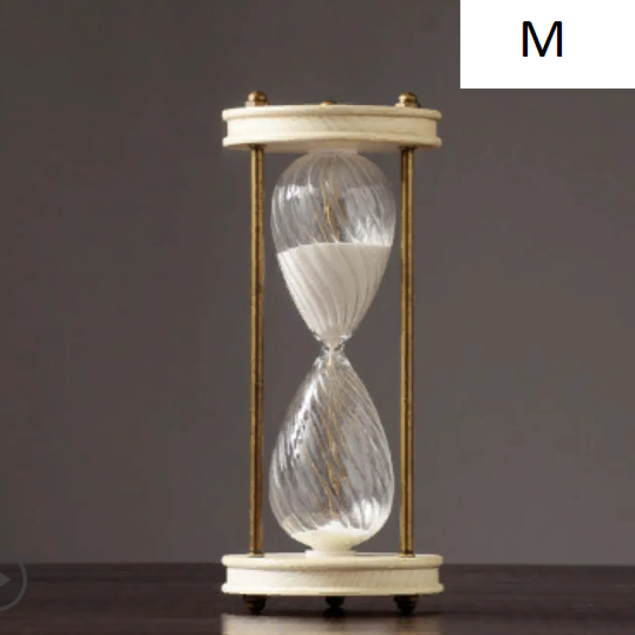 Скандинавские творческие металлические песочные часы Aquarium 