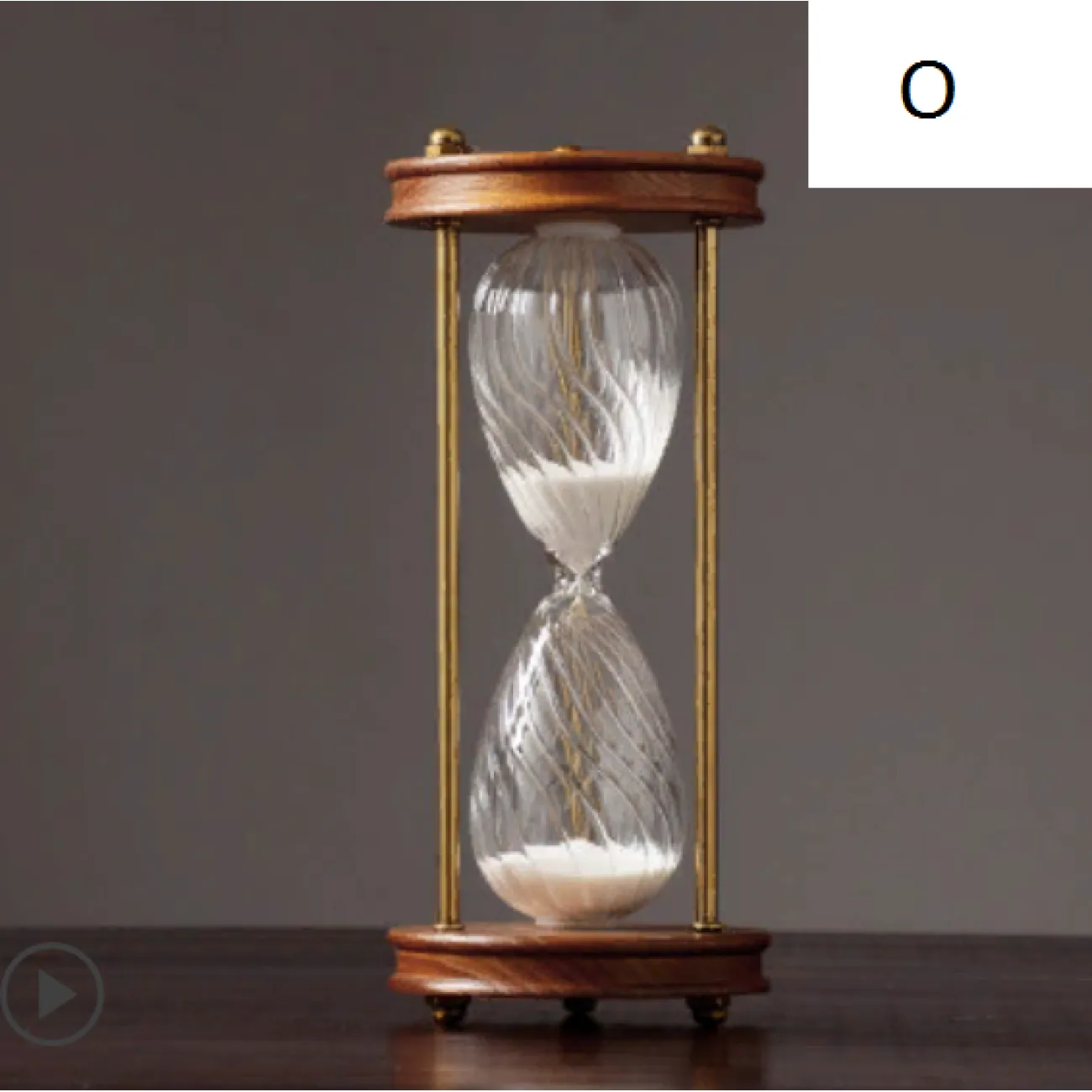 Скандинавские творческие металлические песочные часы Aquarium 