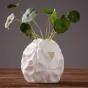 Круглая керамическая ваза для цветов Lily