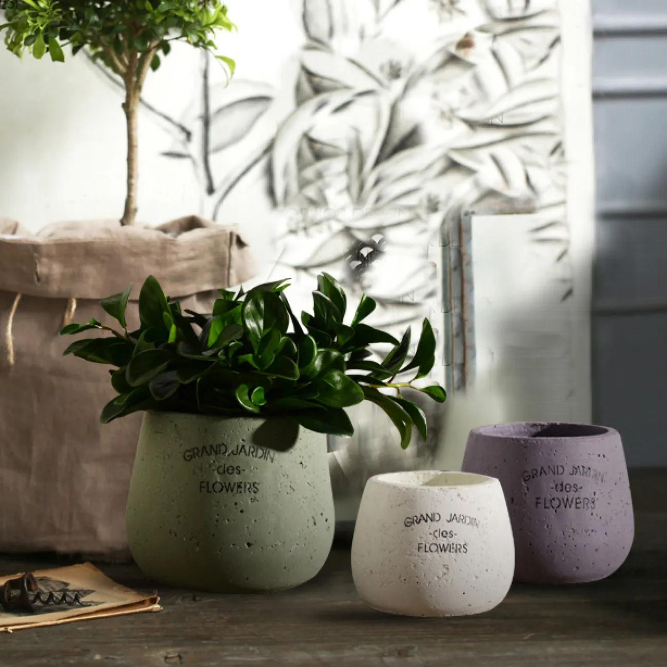 Керамическая ваза ручной работы Coarseness