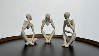 Статуэтка мыслителя LaLume DK21029-23