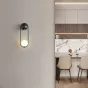 Настенный светильник Sphere Frame со стеклянным шаром плафоном от LaLume