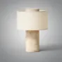 Настольная лампа Travertine Pillar на аккумуляторной батарее от LaLume
