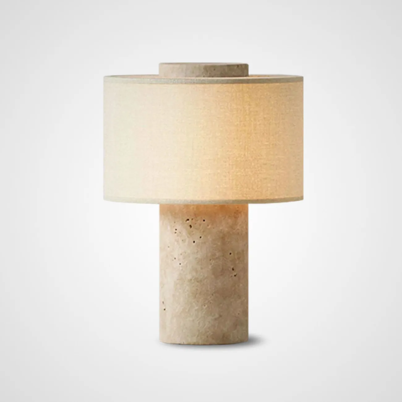 Настольная лампа Travertine Pillar на аккумуляторной батарее от LaLume Настольная лампа Travertine Pillar на аккумуляторной батарее от LaLume