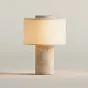 Настольная лампа Travertine Pillar на аккумуляторной батарее от LaLume