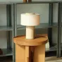 Настольная лампа Travertine Pillar на аккумуляторной батарее от LaLume
