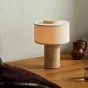 Настольная лампа Travertine Pillar на аккумуляторной батарее от LaLume