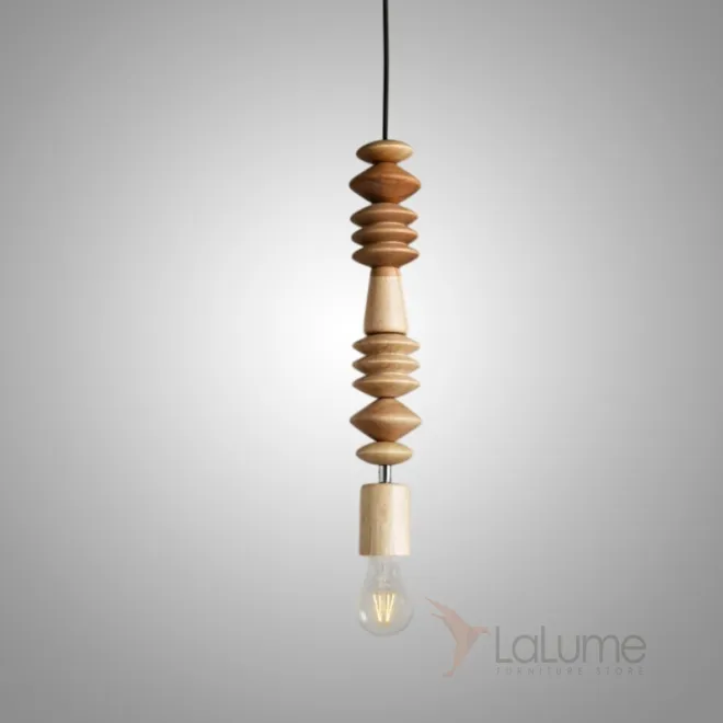 Подвесной светильник Tree Light B с деревянным декором от LaLume Подвесной светильник Tree Light B с деревянным декором от LaLume