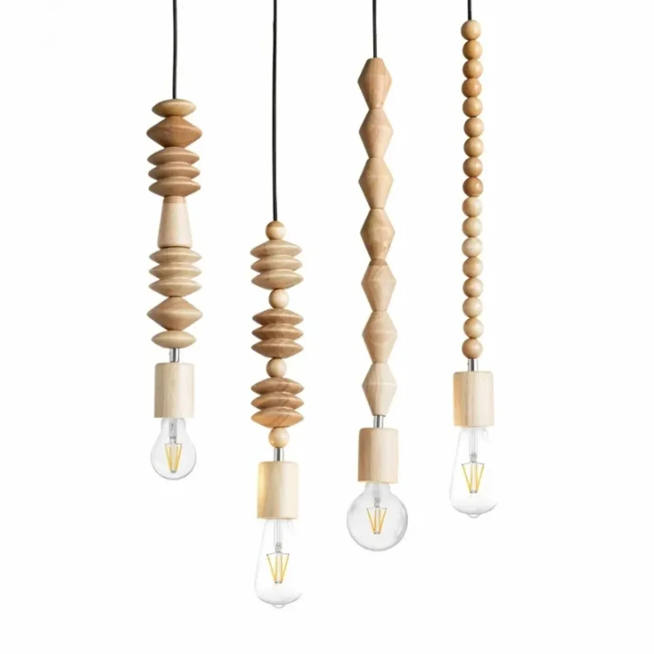 Подвесной светильник Tree Light D с деревянным декором от LaLume Подвесной светильник Tree Light D с деревянным декором от LaLume
