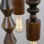 Подвесной светильник Tree Light F с деревянным декором от LaLume