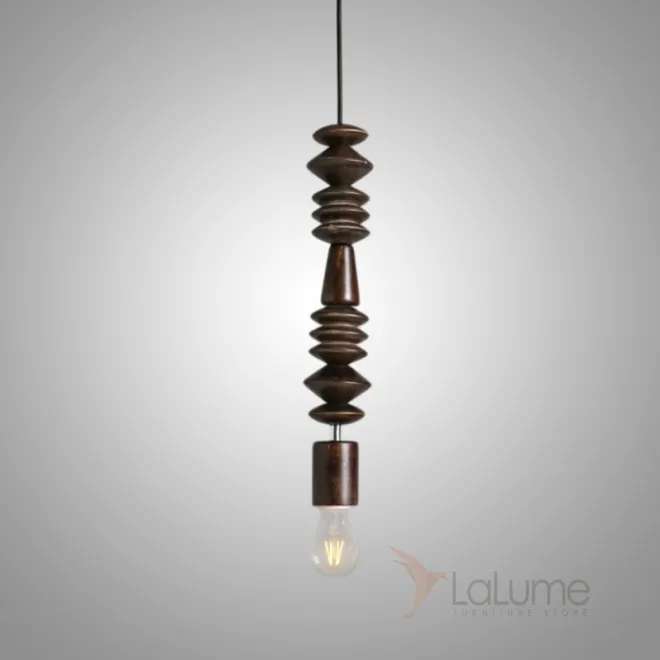 Подвесной светильник Tree Light H с деревянным декором от LaLume