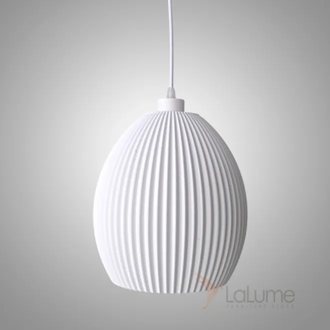 Подвесной светильник Ribbed Dome с рифлёным плафоном от LaLume