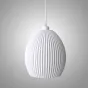 Подвесной светильник Ribbed Dome с рифлёным плафоном от LaLume