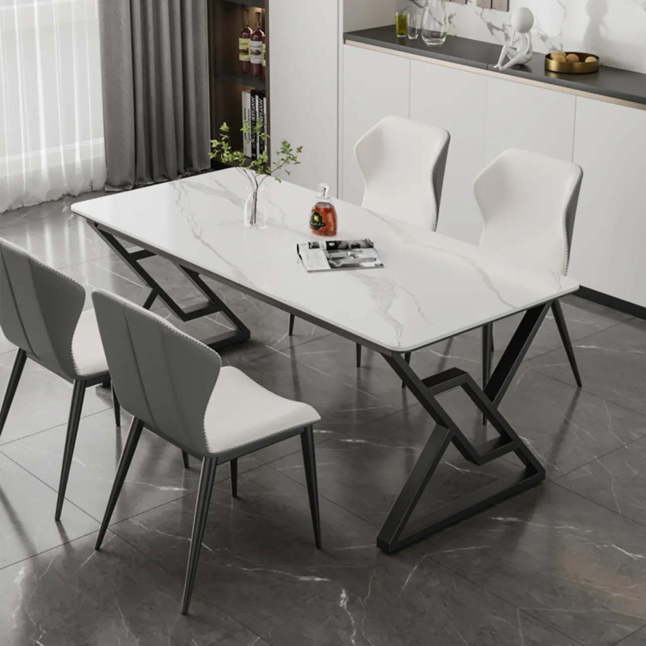 Основание стола из кованого железа Vinsa Collection 37414-29