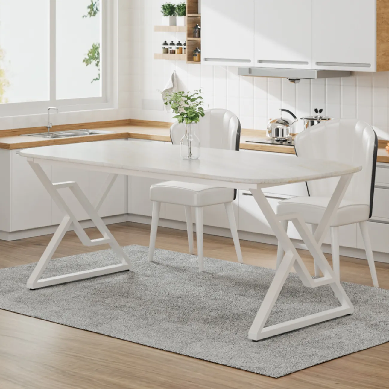 Основание стола из кованого железа Vinsa Collection 37414-29